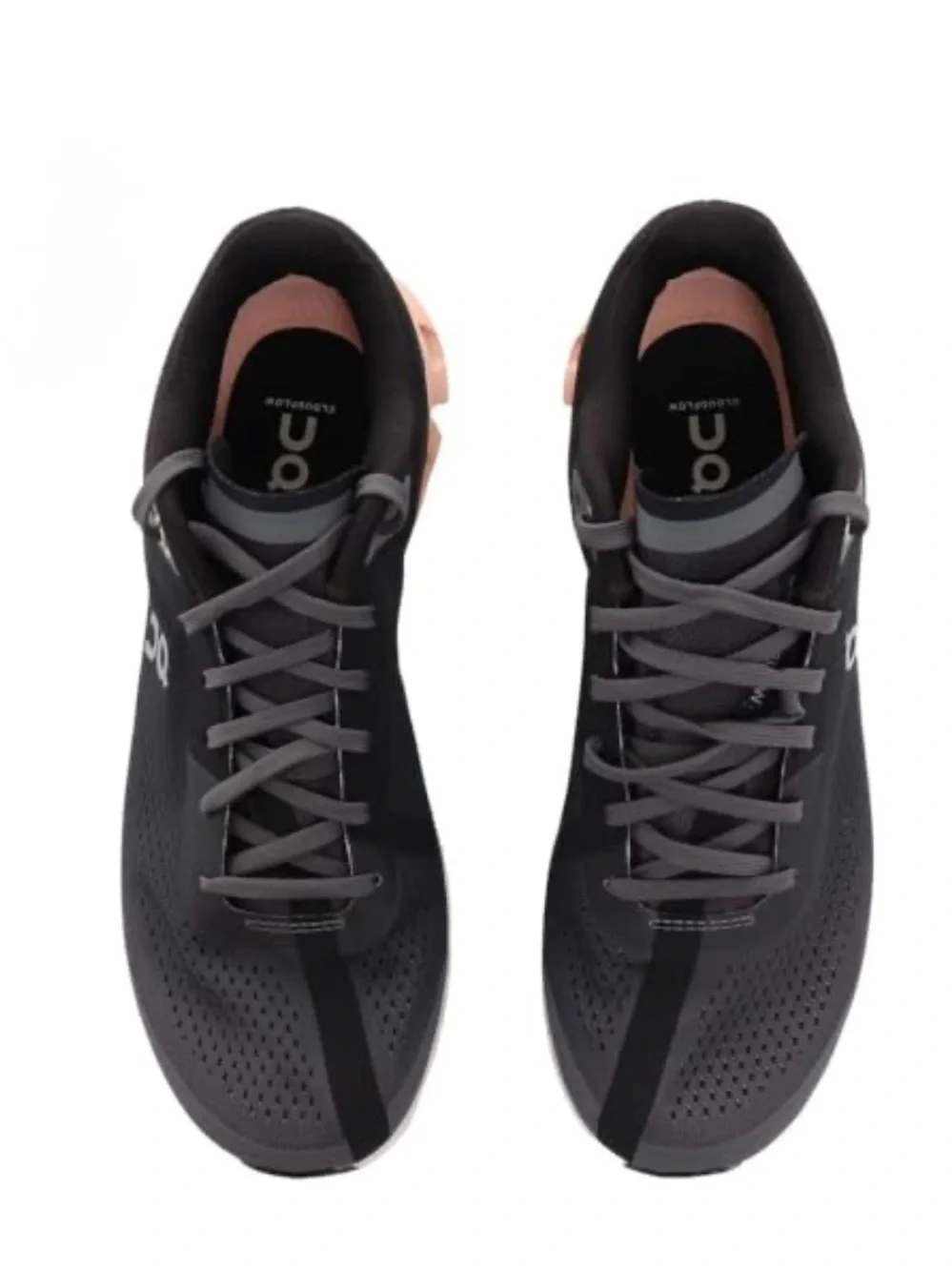 ON RUNNING Women's Cloudflow Sneaker, black and rose gold
